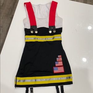 Fire Fighter Halloween Costume - XS